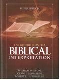 Introduction to Biblical Interpretation